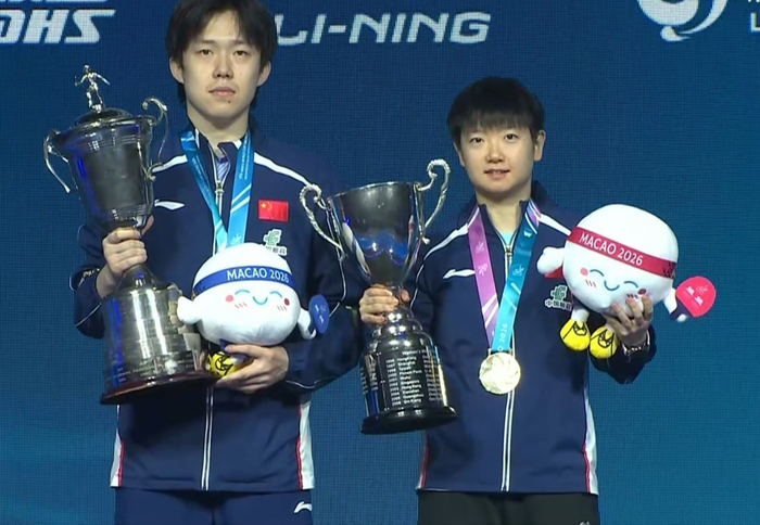 dota2直播-澳门世界杯过后 国乒洛杉矶奥运会女队3人无悬念 男队选人遇挑战|王楚钦|男双|孙颖莎|蒯曼|陈幸同_新浪体育_新浪新闻